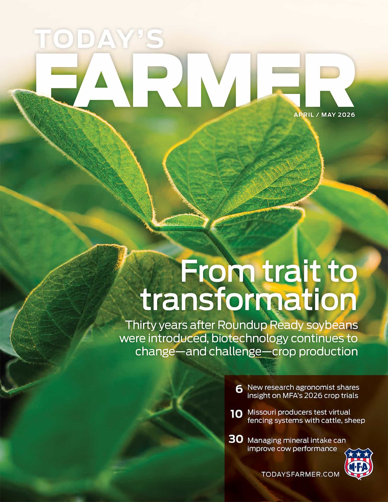 April/May 2026 Today's Farmer magazine cover