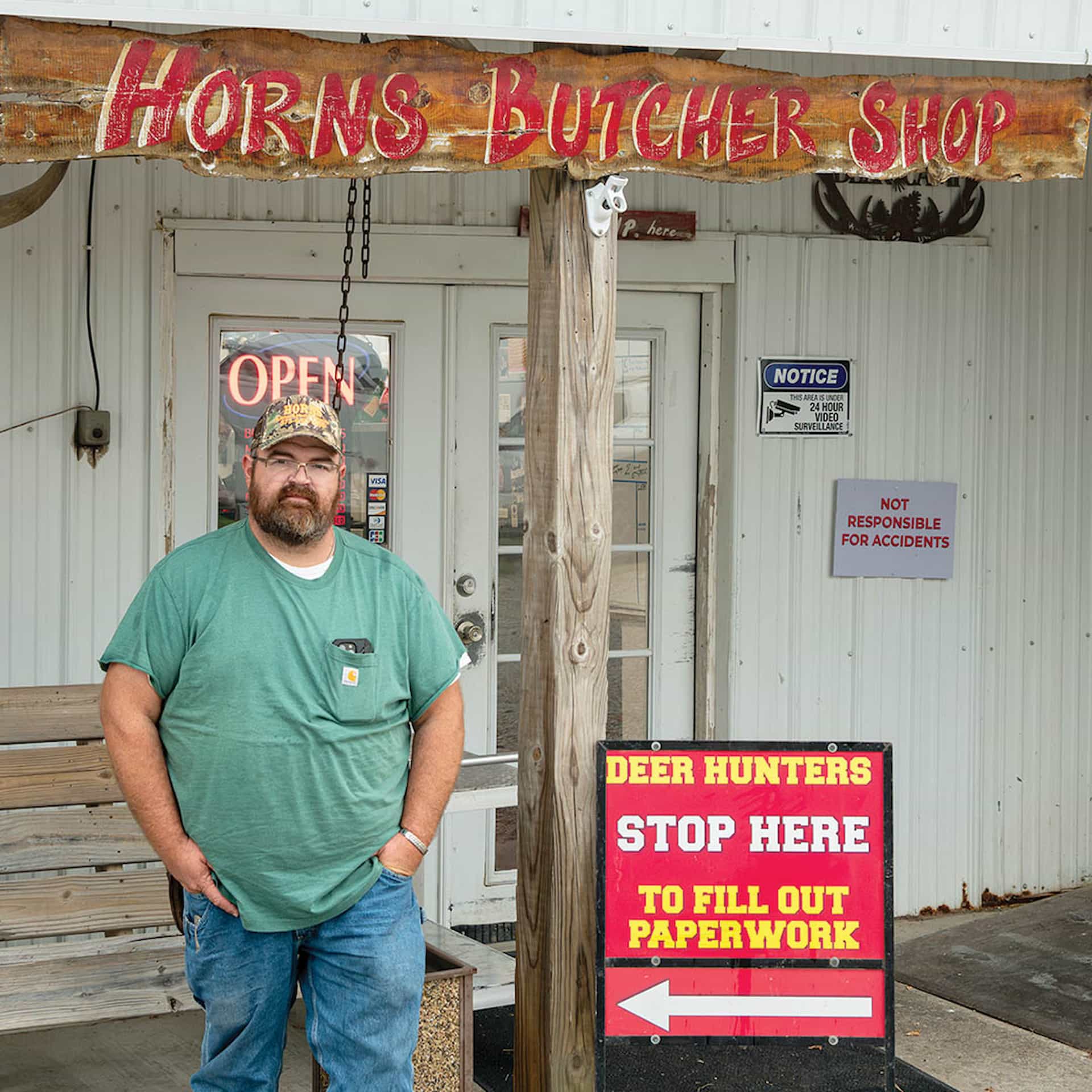 Horn Butcher Shop supports Share the Harvest.
